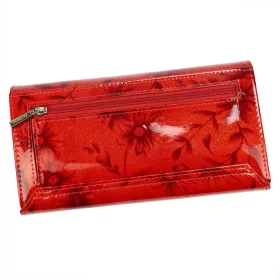   PATRIZIA FL-102 RFID piros női bőr pénztárca 18.5 x 10 x 3.5 cm