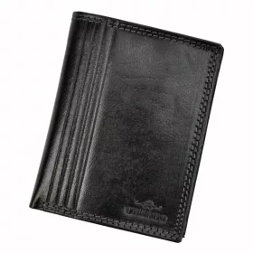   Charro PALERMO 1379 fekete férfi bőr pénztárca 10.5 x 12.5 x 3 cm