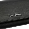Pierre Cardin 06 ITALY 100 fekete női bőr pénztárca 18,5 x 9,5 cm