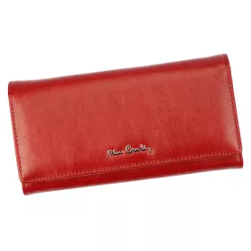   Pierre Cardin 06 ITALY 100 piros női bőr pénztárca 18,5 x 9,5 cm