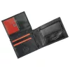Pierre Cardin TILAK51 8806 fekete marhabőr férfi pénztárca 12,5 x 9,5 cm