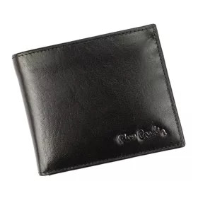   Pierre Cardin TILAK51 8825 fekete marhabőr férfi pénztárca 11 x 9 cm