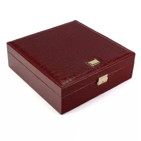   PATRIZIA BEAUTY-18080 bordó ékszertartó 27.5 x 9.5 x 26.5 cm