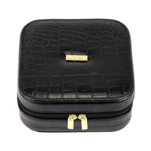 PATRIZIA kisméretű fekete ékszerdoboz 13 x 6 x 13 cm