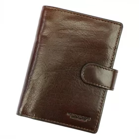  Mato Grosso 0703/17-25 RFID barna férfi bőr pénztárca 10 x 12.5 x 3.3 cm