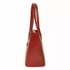 Florence 12 konyakbarna női bőr válltáska, shopper 40 x 27 x 16 cm