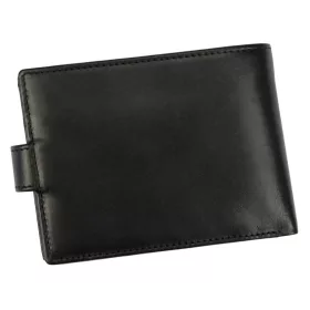   EL FORREST 806-67 RFID fekete férfi bőr pénztárca 13.5 x 9.5 x 3 cm