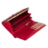 EL FORREST 873-47 RFID piros női bőr pénztárca 13 x 9.5 x 3 cm