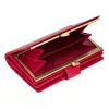 EL FORREST 955-47 RFID piros női bőr pénztárca 14.5 x 9.5 x 3.5 cm