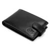 EL FORREST 851-67 RFID fekete férfi bőr pénztárca 11 x 8 x 2.5 cm
