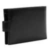 EL FORREST 851-67 RFID fekete férfi bőr pénztárca 11 x 8 x 2.5 cm