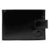 EL FORREST 851-67 RFID fekete férfi bőr pénztárca 11 x 8 x 2.5 cm