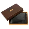 EL FORREST 851/A-67 RFID fekete férfi bőr pénztárca 11 x 8 x 2.5 cm