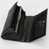 Żako PD15 fekete női bőr pénztárca 16 x 9 x 3 cm