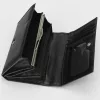 Żako PD15 fekete női bőr pénztárca 16 x 9 x 3 cm