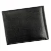 Rovicky 1567-03-BOR RFID fekete-piros férfi bőr pénztárca 11,5 x 9,5 cm