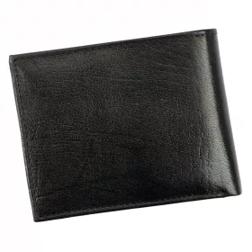   Rovicky 1567-03-BOR RFID fekete-piros férfi bőr pénztárca 11,5 x 9,5 cm