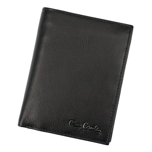 Pierre Cardin TILAK59 331 fekete férfi bőr pénztárca 10 x 13 cm