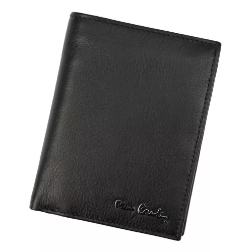 Pierre Cardin TILAK59 331 fekete férfi bőr pénztárca 10 x 13 cm