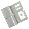 Gregorio GS-100 szürke női bőr pénztárca 18.5 x 9.5 x 3.8 cm