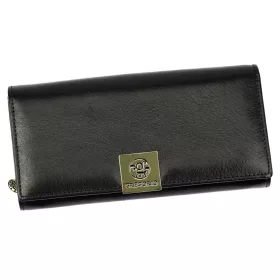   Gregorio GS-122 fekete női bőr pénztárca 19.5 x 9.5 x 4 cm
