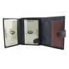 EL FORREST 901-66 RFID fekete férfi bőr pénztárca 9.5 x 12.7 x 2.8 cm