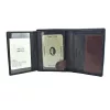 EL FORREST 903-66 RFID fekete férfi bőr pénztárca 8.5 x 11.3 x 2.9 cm