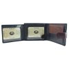 EL FORREST 904-66 RFID fekete férfi bőr pénztárca 12.5 x 9.2 x 3 cm
