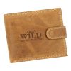 Wild N992L-P-CHM RFID világosbarna férfi bőr pénztárca 12.8 x 10.5 x 2.8 cm