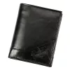 Charro ITALIA 1379 fekete férfi bőr pénztárca 9.5 x 12.8 x 3 cm