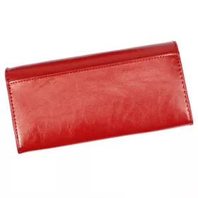   Rovicky 8801-BPRN RFID piros női marhabőr pénztárca 18.5 x 9 x 3 cm