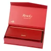 Rovicky 8801-BPRN RFID piros női marhabőr pénztárca 18.5 x 9 x 3 cm
