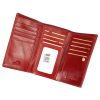 Rovicky 8810-MIRN RFID piros női bőr pénztárca 14 x 8.5 x 3.5 cm