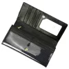 Rovicky 8802-SBRN RFID fekete női bőr pénztárca 19 x 9 x 3 cm