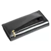 Rovicky 8802-SBRN RFID fekete női bőr pénztárca 19 x 9 x 3 cm