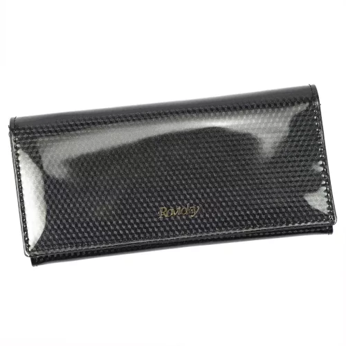Rovicky 8805-SBRN RFID fekete női bőr pénztárca 18.5 x 9.5 x 3.5 cm
