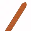 Harvey Miller 012/35 fekete férfi marhabőr öv 125 x 3.5 cm