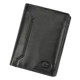   EL FORREST 914-19 RFID fekete férfi bőr pénztárca 9 x 12 x 2.5 cm