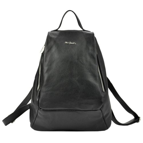 Pierre Cardin FRZ 1750 fekete női bőr hátitáska 33 x 40 x 13 cm