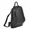 Pierre Cardin FRZ 1750 fekete női bőr hátitáska 33 x 40 x 13 cm