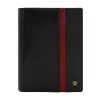 Rovicky N575-RVTP RFID fekete-piros férfi bőr pénztárca 10 x 13 cm