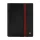 Rovicky N575-RVTP RFID fekete-piros férfi bőr pénztárca 10 x 13 cm