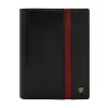 Rovicky N62-RVTP RFID fekete-piros férfi bőr pénztárca 9,5 x 12,5 cm