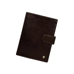  Rovicky N4L-RVT RFID barna férfi bőr pénztárca 10.5 x 13 x 2.8 cm