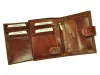 Rovicky N4L-RVT RFID barna férfi bőr pénztárca 10.5 x 13 x 2.8 cm