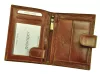 Rovicky N4L-RVT RFID barna férfi bőr pénztárca 10.5 x 13 x 2.8 cm