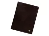 Rovicky N4-RVT RFID sötét barna férfi bőr pénztárca 9,8 x 12,5 cm