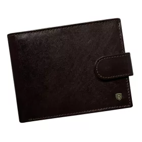   Rovicky N61L-RVT RFID barna férfi bőr pénztárca 13 x 9,5 cm