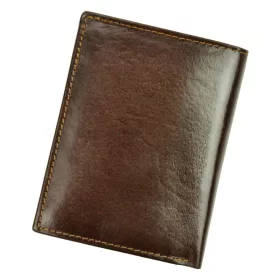   Rovicky N62-RVT RFID barna férfi bőr pénztárca 9,5 x 12,5 cm