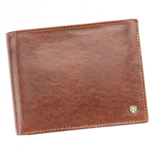 Rovicky N992-RVT RFID barna férfi bőr pénztárca 12,5 x 9,5  cm